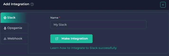 Anteon Slack Integration